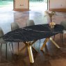 Kron Oval dekton dining table