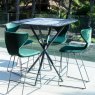 Fama Burt high table barstools
