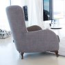 traditional armchair with modern fabrics
