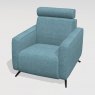 Fama Atlanta armchair - K narrow seat 91cm JKR Fabric