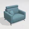 Fama Atlanta You & Me armchair - M wide seat 122cm JM-Fabric