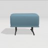 Fama Klever footstool - 78x59cm Leather