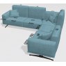 Fama Klever sofa set 1 Fabric - 267x248cm