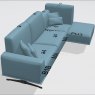 Fama Klever sofa set 2 Leather - 267x148cm