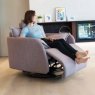 Large Fama Eva recliner chair