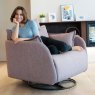 Fama Eva XL swivel recliner