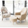 small compact comfy armchair
