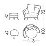 Fama Roxane dimensions