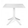 Nardi Clip 80 dining table bianco