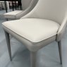 Bontempi Casa 4 x Bontempi Casa Clara dining chairs 4090 - covered in TR516 faux leather