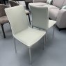 Bontempi Casa 2 x Nata dining chairs-4076-M097- covered in TR521