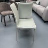 Bontempi Casa 2 x Nata dining chairs-4076-M097- covered in TR521