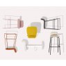 Connubia Calligaris Riley barstool low - CB2110