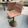 Bontempi Casa 2 x Bontempi Casa Kuga swivel barstool - covered in nappa leather PR23