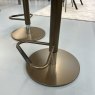 Bontempi Casa 2 x Bontempi Casa Kuga swivel barstool - covered in nappa leather PR23
