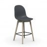 Connubia Calligaris Academy barstool - wooden leg - CB1672