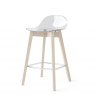 Connubia Calligaris Academy barstool - wooden leg - CB2165