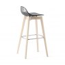 Connubia Calligaris Academy barstool - wooden leg - CB2166