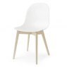 Connubia Calligaris Academy dining chair - wooden leg - CB1665