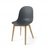 Connubia Calligaris Academy dining chair - wooden leg - CB1665