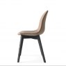 Connubia Calligaris Academy dining chair - wooden leg CB1665 side view