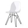 Connubia Calligaris Academy dining chair - metal leg - CB2171