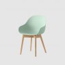 Connubia Calligaris Academy dining chair - wooden leg - CB2142