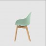 Connubia Calligaris Academy dining chair - wooden leg - CB2142