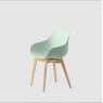 Connubia Calligaris Academy dining chair - wooden leg - CB2142