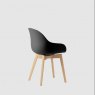 Connubia Calligaris Academy dining chair - wooden leg - CB2142