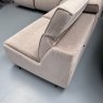 Fama Baltia armless recliner corner sofa covered in Club 08 (ex display)