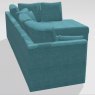 Fama Fedra sofa with divan end - high arm