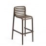 Nardi Doga outdoor high barstool tabacco