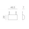 Nardi Net lounge headrest dimensions