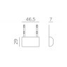 Nardi Folio headrest dimensions