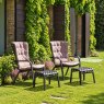 Nardi Folio armchair set  - outdoor set-up