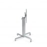 Nardi Ibisco folding outdoor table base - argento