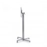 Nardi Scudo outdoor folding High table base - verniciato argento