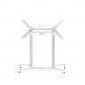 Nardi Scudo outdoor Double table base - bianco