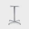 Nardi Calice outdoor table base - verniciato argento