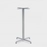 Nardi Calice outdoor High table base - verniciato argento