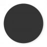 Nardi Piano Laminato round table top - antracite