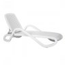 Nardi Eden outdoor sun lounger bianco