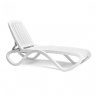 Nardi Tropico outdoor sun lounger bianco