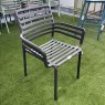 Nardi Doga dining armchairs anthtacite