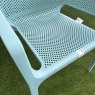 Nardi Net dining armchairs in salice