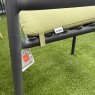 Nardi Doga dining chair seat pads - avacado sunbrella