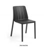 Nardi Tiberina outdoor bistrot dining chair - Antracite