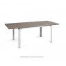 Nardi Alloro outdoor extending dining table 140 Tortora-bianco