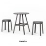 Nardi Combo table in basalto